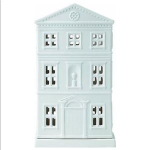 Wedgwood Holiday Decorations House Lithophane, 5.5", White (New)